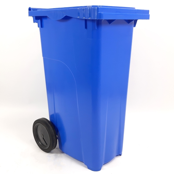 Avfallskärl 190 liter, blå