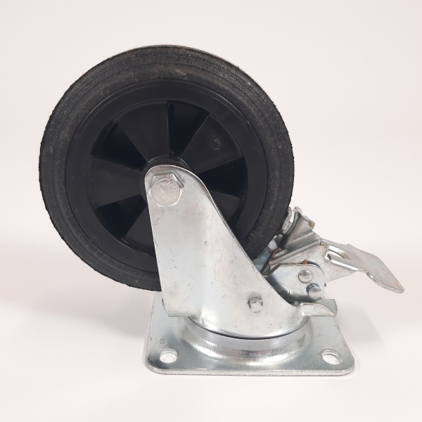 Hjul till SULO fyrhjuliga kärl Ø160 mm - med broms