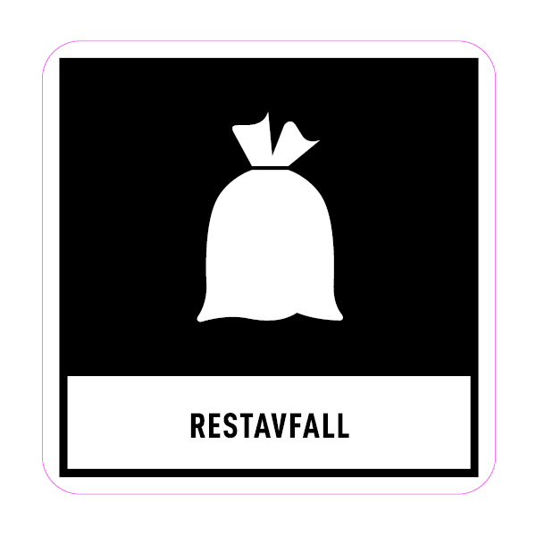 Dekal Restavfall
